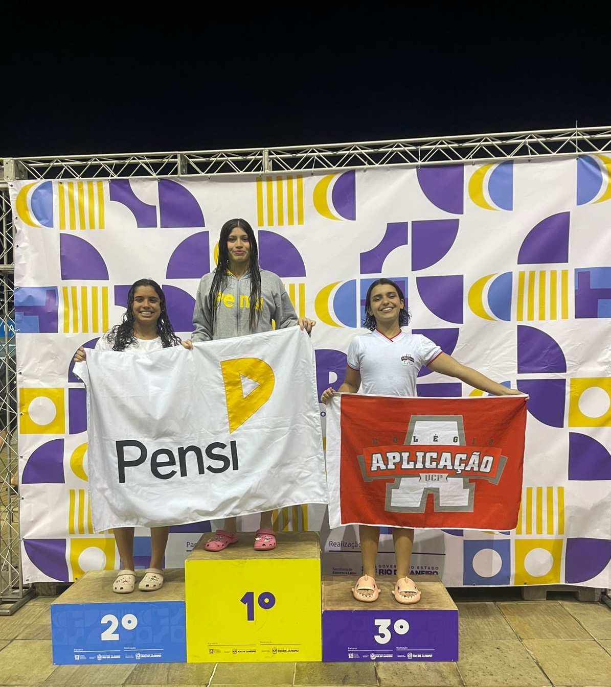Atleta do CAUCP conquista o bronze na natação nos Jogos Escolares do Rio de Janeiro